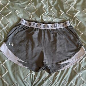 Under Armour Heat Gear Shorts- Size Large